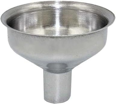 Stainless Steel Strainer Funnel Hip Flasks Pot Wine Filler for Transferring of Liquid, Fluid, Dry Ingredients and Powder Useful and Deft Kitchen Dining Tools(ZS621)