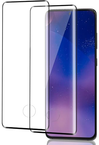 ICESPRING für Panzerglas für Samsung Galaxy S20 Plus Schutzfolie, 2 Stück Fingerabdruck-ID Panzerfolie für Samsung S20+ Folie, 9H Härte Schutzglas für Galaxy S20 Plus Panzer Schutz Glas