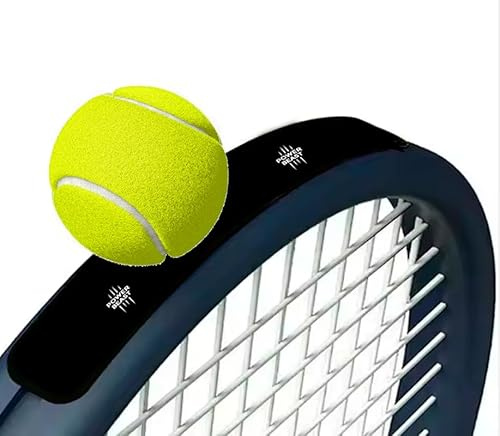 Tennis Ballaufhebeband und Schlägerschutz, Zubehör für Tennisschläger, Einfach Anzubringen und Bälle Aufheben ohne Bücken, Tennisball-Fänger, Ballgreifer für Tennis, Professionelles Tennis Zubehör.