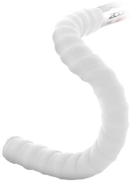 Velo Kork Lenkerband, Set aus 4 Bändern, 2x160cm + 2x8,5cm, inkl. Lenkerstopfen + Klebeband, Rennradlenker, Rennrad, weiß