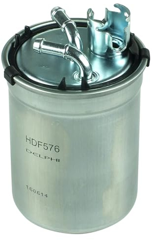 DELPHI HDF576 Kraftstofffilter Line Filter Kompatibel mit VW POLO 9N 6Q0127400H 6Q0127401H | Kompatibel mit: SEAT CORDOBA, IBIZA III, SKODA FABIA I, FABIA I Combi, FABIA I Praktik, FABIA I Stufenheck, FABIA II
