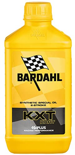 Bardahl - Olio con Tecnologia KXT KART per Motori a Due Tempi, Olio per Kart, Aumenta la Potenza del Motore, 1 Litro