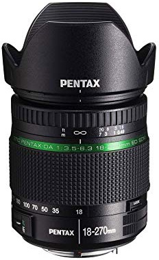 Pentax 21497 SMC DA ED SDM Objektiv (18 bis 270 mm, Lichtstärke 3,5 bis 6,3)