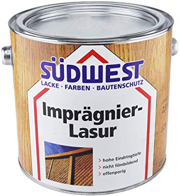Südwest Imprägnierlasur Teak 2,5 Liter