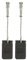 Kampfhausen - Juego de 2 escobillas de carbón para Bosch GWS 15-150 CIH GWS 900 GWS 1000 GWS 1100 GWS 1200 C GWS 1400 GWS 1400 C GWS 14-125 C GWS 14-125 CI (5 x 10 x 17 mm)