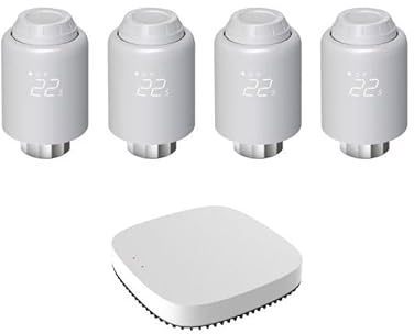 Kit de cabeza termostática conectada universal + pasarela ZigBee - SILAMP