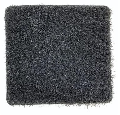 Synthetische Kunstrasen-Rasenmatte, mit Entwässerungslöchern, einfache Reinigung für Party, Hochzeit, Garten, Rasen, Heimdekoration, 3 cm Florhöhe, Grau (Size : 2x3m)