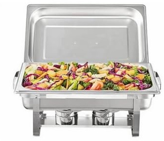 Chafing Dish. Inkl. 1/1 GN-Behälter 65mm Tiefe 9L
