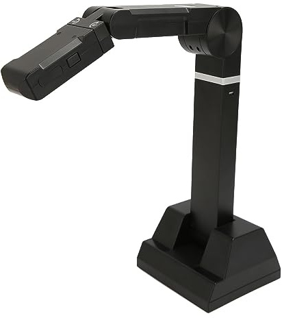8MP-Dokumentenscanner, Intelligentes System und Praktische Software, Professionelle Anzeigeplattformsoftware, OCR-Texterkennung, Tragbar, Geeignet für den Unterricht, Ausweise
