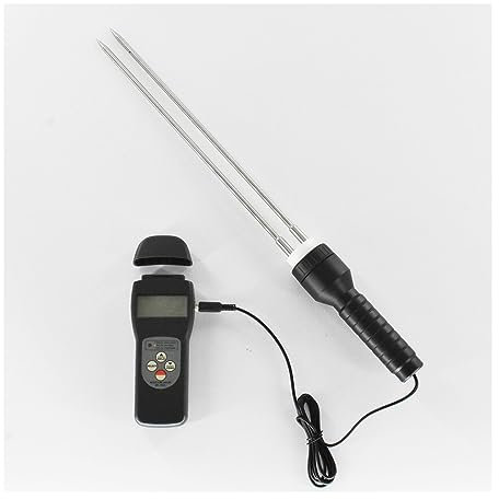 EDEDE Misuratore di umidità, Misuratore umidità Muri, MC-7825 Tester misuratore di umidità 0-24% for apparecchiature for l'analisi'Acqua di Fave di Cacao, per Parete, Legno, Intonaco, Muratura