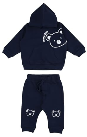 Prénatal|Baby Boys|In Morbido Cotone Fw25|1|Completo Tuta con Pantalone Lungo e Felpa