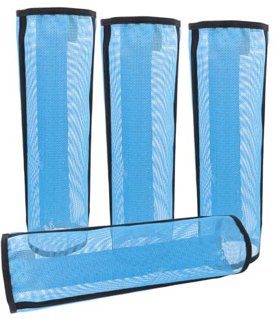 Beavorty Set da 4 Stivali Anti-mosche per Cavalli in Rete Traspirante, Protezione Gambe Cavallo Resistente e Confortevole per Allevamenti e Competizioni Equestri