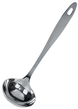 Fackelmann Food&More Cazo Para Sopa Pearl En Acero Inoxidable. Inox; ca. 50Ml. 29,5X9Cm. 1 Ud.