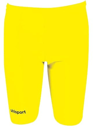 Uhlsport - Distinction - Short - Mixte Adulte - Jaune - FR : L (Taille Fabricant : L)
