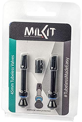 Milkit Valve Pack 45mm Tubeless System Integrated Valve Core With No Leak Bicycle Valves