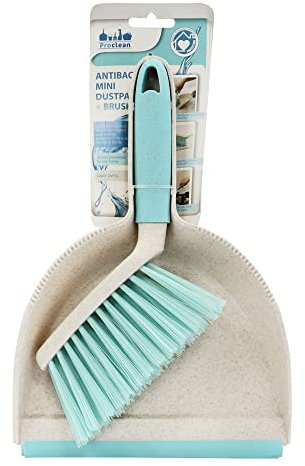 JVL Pro Clean Anti-Bac Mini Dustpan and Brush Set