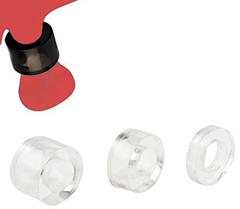 3 Stück Silikon Hodensack Penis Ring Weichen Dehnbar Cock Ring | Ballstretcher Erektion Verzögerung Ring Hodensack Cock Ringe Erotik Bondage Sexspielzeug für Männer(Weiß)