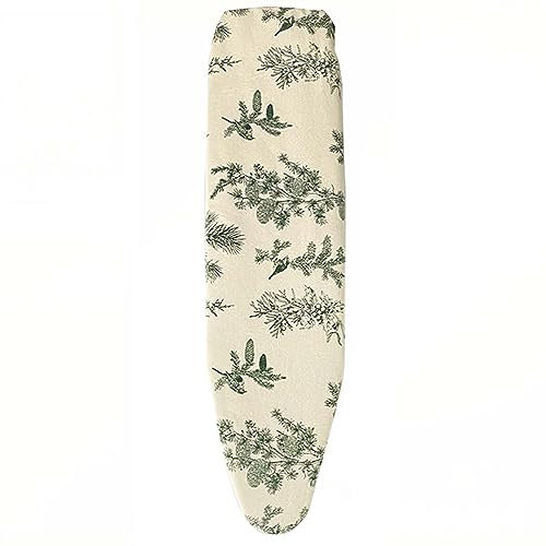 JoboJi Housse De Planche À Repasser 138x38cm 100% Coton Résistant, Housse Table À Repasser pour Table À Repasser, Thermo Reflect (Color : Little Bee)