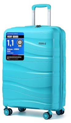 Kono Cabin Suitcase 55x40x20cm, Lightweight Hard Shell Carry On Luggage