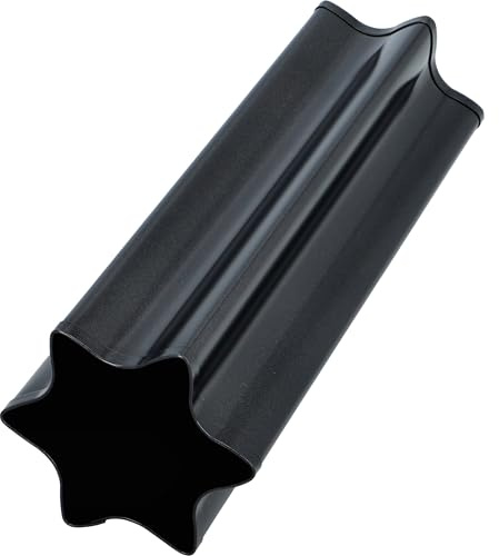 Birkmann, Partybrot-Form Stern, anthrazit, 9×9×22 cm, Karbonstahl, Stern
