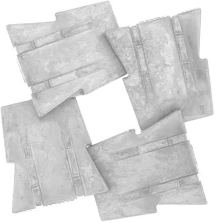 Holibanna Cuña De Hierro Práctica Para Martillo, Accesorios De Instalación, Cuñas De Refuerzo Para Estructura De Madera, 4 Piezas, Uso Profesional y Doméstico