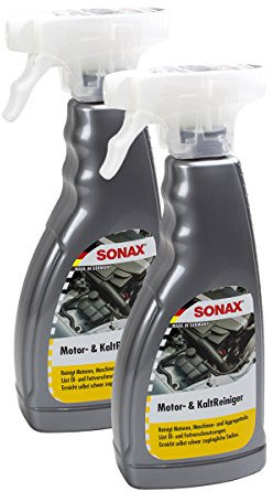 2x 500ml SONAX 05432000 Motor- & KaltReiniger MotorReiniger Kalt Reiniger