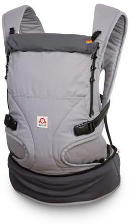 Ruckeli Babytrage ab Geburt (Smokey GREY)
