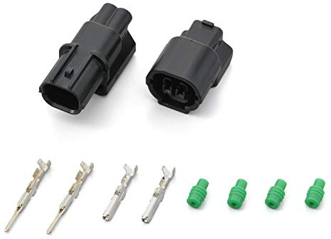 DAYTONA Stecker Set für KAWASAKI Blinker 2-polig, TYP 040