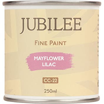 Guild Lane Jubilee Furniture Paint – Upcycle & Transform Wood, Metal & Glass – Soft Sheen Finish for Indoor & Outdoor – Durable & Easy to Apply Multi-Surface Paint (Mayflower Lilac, Purple, 250ml)