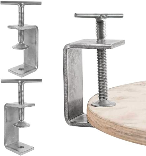 2 Stück Heberinge C Klemme, 78 mm Edelstahl Heavy Duty Trägerklemme, M10 C-Zwingen, für Zwingen, Klemmen & Spanner, Holzarbeiten Werkzeug, Heimwerken & Autoreparatur