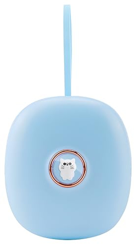 Lancoon Digitaler Vibrationswecker, tragbarer Bettschüttler mit Schlummerfunktion, einstellbare Vibration für Schwerhörige, LED-Anzeige unter dem Kopfkissen, Blitzlicht, tragbares Seil