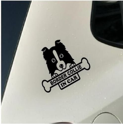 Autoaufkleber Und Abziehbilder, 17 X 11 Cm, Hundeaufkleber Für Autoaufkleber Und Vinylaufkleber, Laptop-Aufkleber, Motorrad-Skateboard, Lustige Vinyl-Aufkleber (2 Stück)(2 Stück)