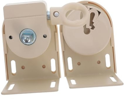 Homoyoyo 2stücke Rolladen Halterungen Weiß Universelle Montage Für Außen-jalousien Innen-rollos Einfache Installation Für Effektiven Wind Und Sichtschutz Für Verschiedene Fensterarten