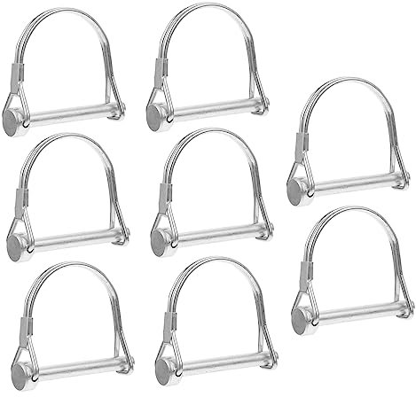 CIYODO 8 Pezzi Perni Di Bloccaggio Dell'albero Perni A Sgancio Rapido Per Rimorchi Resistenti in Acciaio Al Carbonio