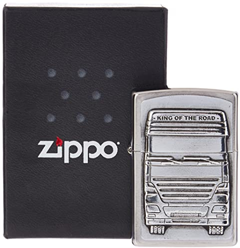 Zippo 1300176 Feuerzeug 200 King of The Road Emblem