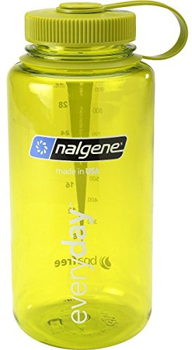 Nalgene Trinkflasche mit großer öffnung, Camping und Wandern, 1 l