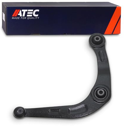 ATEC Germany 1x Querlenker Vorderachse, vorne unten rechts | Kompatibel mit: PEUGEOT 206 CC, 206 Schrägheck, 206 Stufenheck, 206 SW, 206+