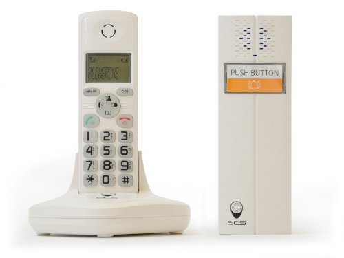 SCS SEN4139507 Gegensprechanlage ohne Kabel, Dect-technologie, 50 m, weiß