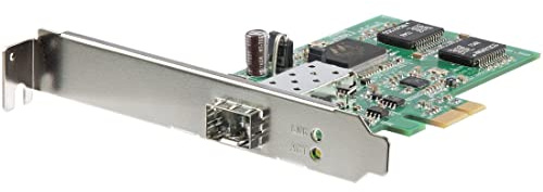 StarTech.com PCI Express Gigabit Ethernet Fiber Network Card w/Open SFP - PCIe GbE SFP Network Card Adapter NIC - Fiber Optic SFP Adapter, TAA (PEX1000SFP2)