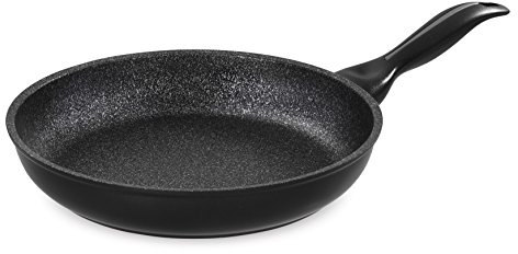 Barazzoni Granitica Extra Padella ø24cm, capacità 1.8Lt, rivestimento interno innovativo Marmotech a 5 strati effetto pietra. Made in Italy
