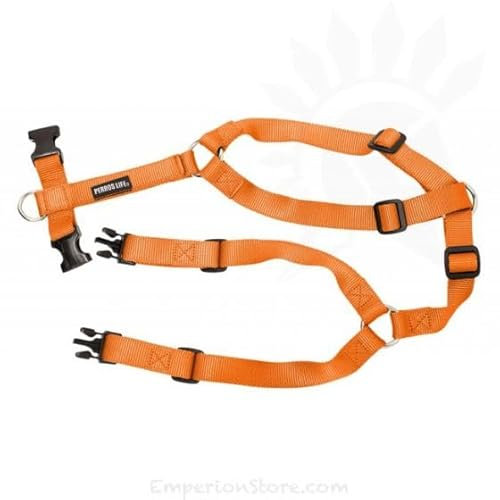 PERROS LIFE Brustpanzer mit Ausschnitt vorne Hund, Torace 61-85 cm Border Collie Nylon
