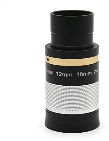 Teleskop 1,25 Deluxe-Zoom-Teleskop-Okular 8-24mm Vollmetallbrillen mit FMC-Breitband-HD-Green-Film Für Erwachsene, Kinder, Profi, Anfänger