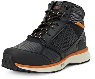 Timberland Pro Men Reaxion Composite Toe Waterproof Boots BLACK 40