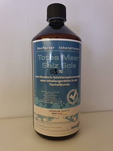 Generisch 0,9% TotesMeer Sole Bocholter Inhalationen 1 Liter