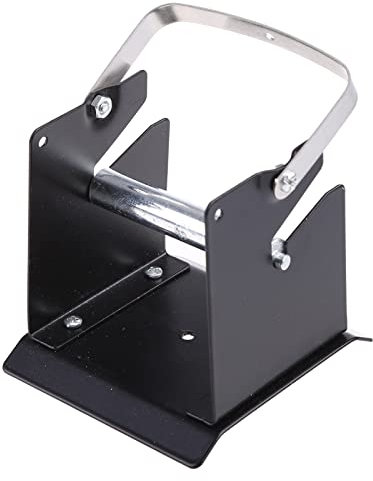 Portable Solder Reel Stand Welding Equipment Solder Tin Soldering Frame Wire Holder Plastic Support 9x9cm/3.5x3.5in