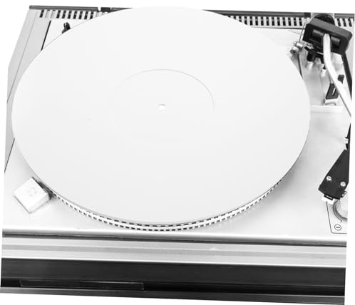 OFFSCH Plattenspielermatte Aus Acryl Für Recorder Schallplattenschutzpolster Rutschfestes Design Einfache Reinigung Verbesserte Klangqualität