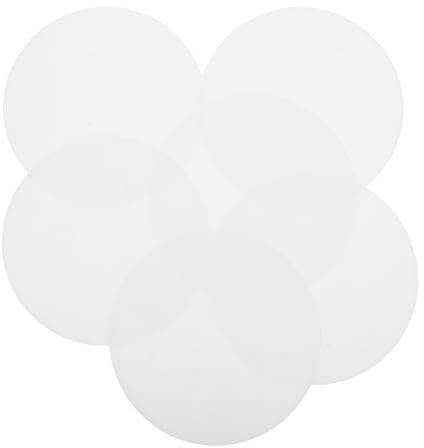 HOMSFOU 6 Stück Blendend Beweis Deckenleuchte Scheinwerfer Lampenschirme Leuchtenzubehör LED Lichtdiffusor Ersatz S