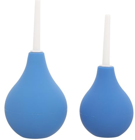 Beaupretty 2 PièCes Ampoule À Presser Pour Nettoyage Oreille Silicone Bleu D'Aspiration Douce Pour HygièNe Et Nettoyeur Oreille Facile À Utiliser Et Transporter