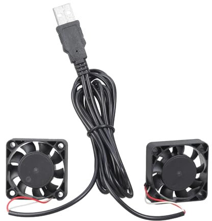 40mm Brushless Cooling Fan 5V USB Low Noise Cooling Case Fan Replacement Part For PC Desktop Receiver Accessories Cooling Fan For Computer Case