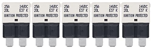 Disjoncteur à réinitialisation automatique E37 T1, disjoncteurs ATC ATO, corps thermoplastique de qualité UL 94V0 avec bornes en alliage de cuivre étamé, fusible à